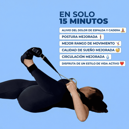 Banda de elongación PostureMAX - Espalda y piernas