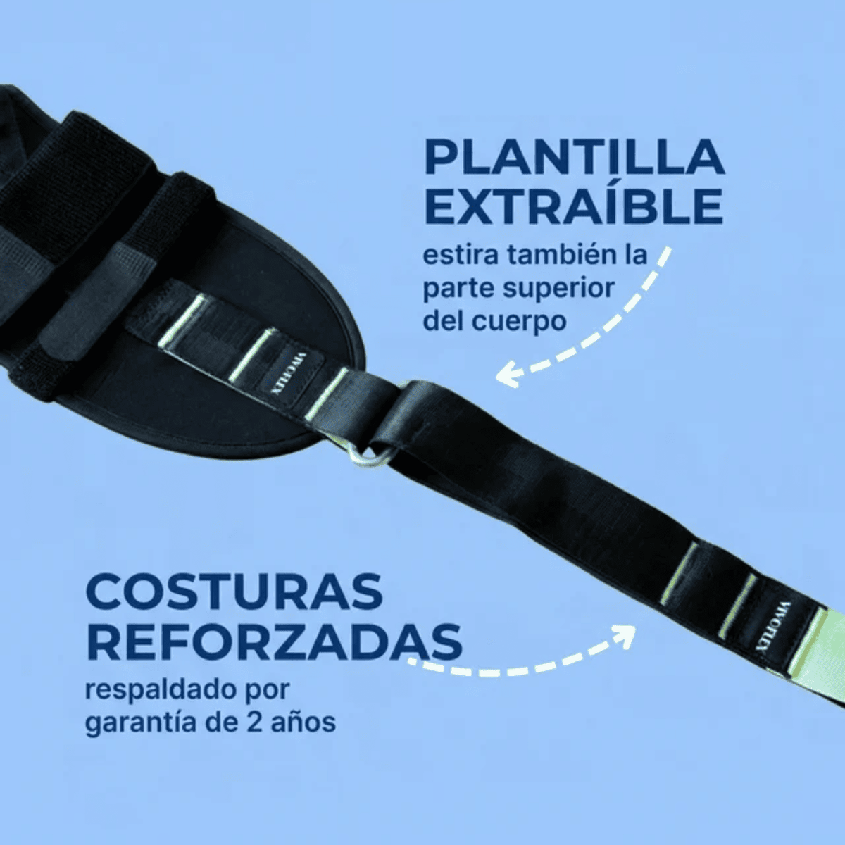 Banda de elongación PostureMAX - Espalda y piernas