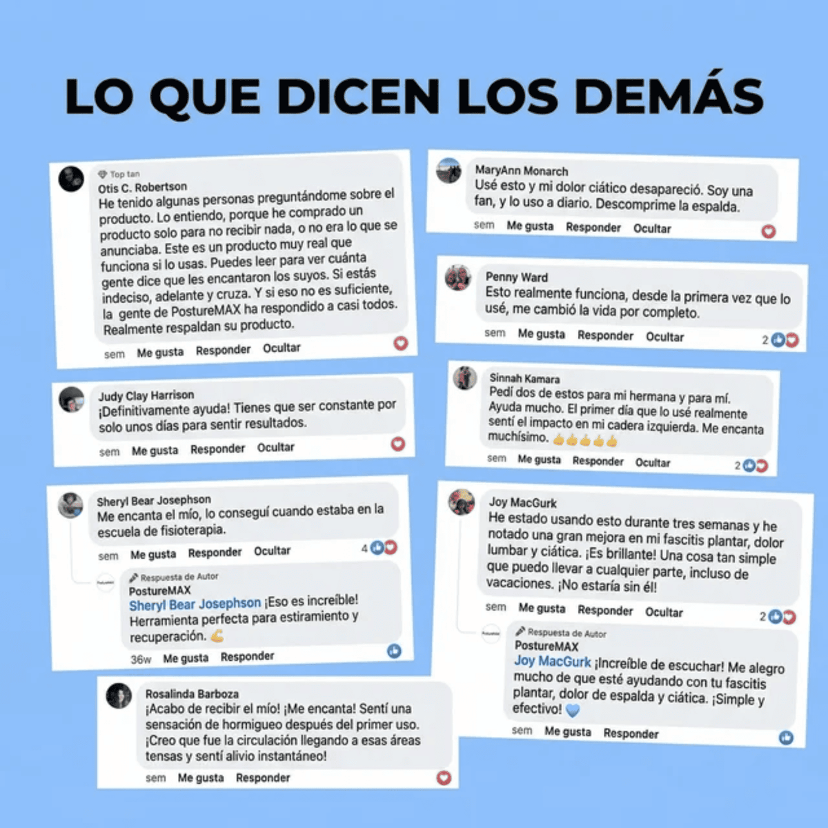 Banda de elongación PostureMAX - Espalda y piernas